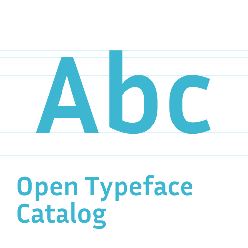 Cover for typefaces