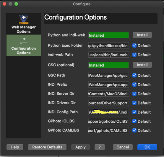 Configuration Paths