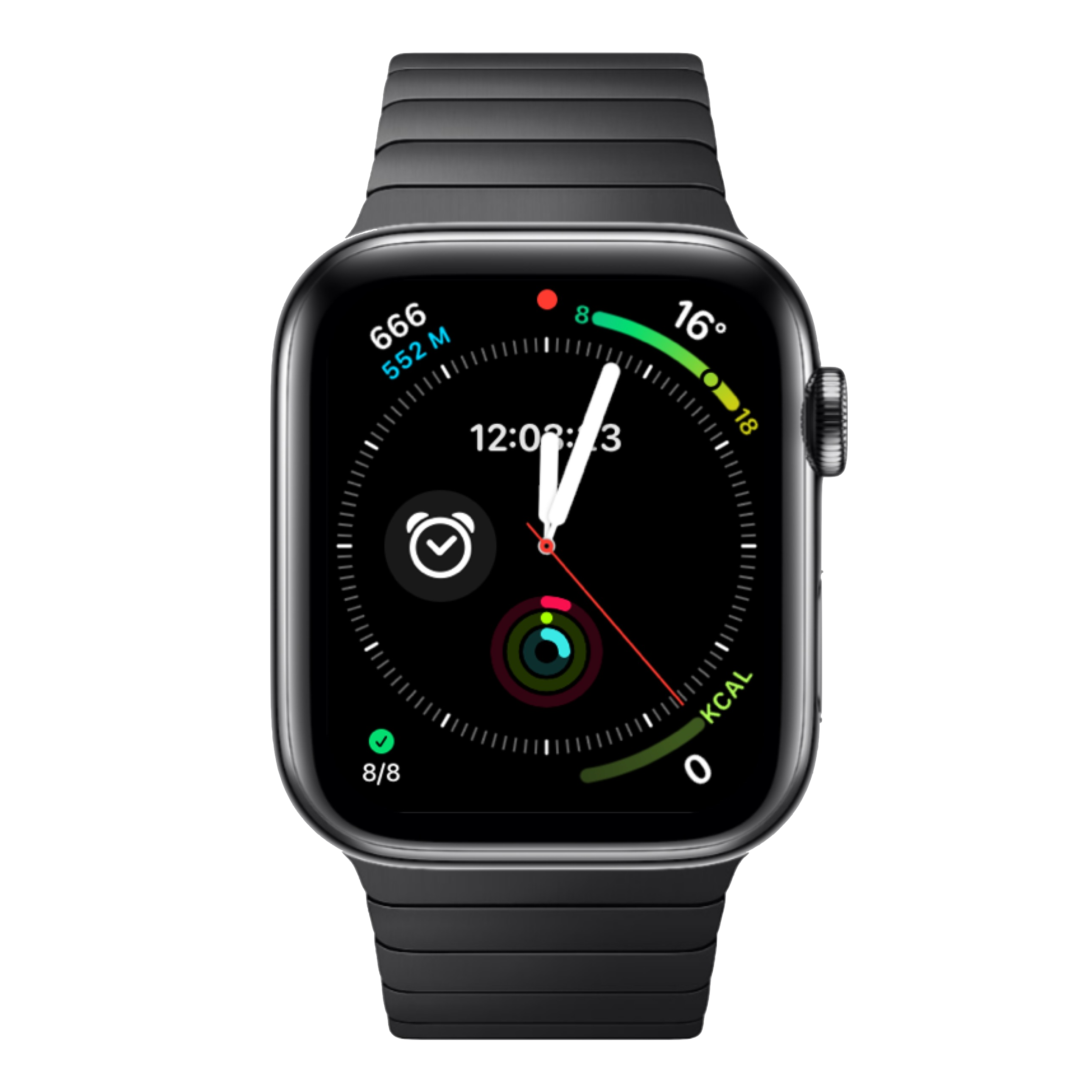 Apple Watch with Uptime Mate