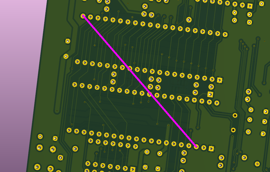 Diagram showing which pins to connect