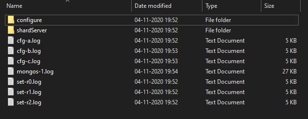 Sample Folder Structure