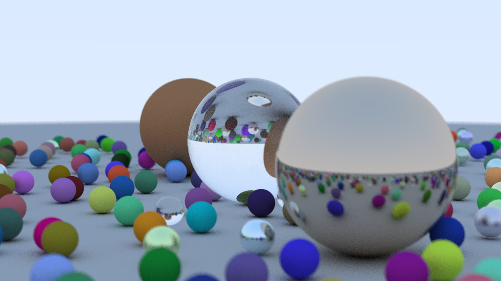 Output from ray tracing