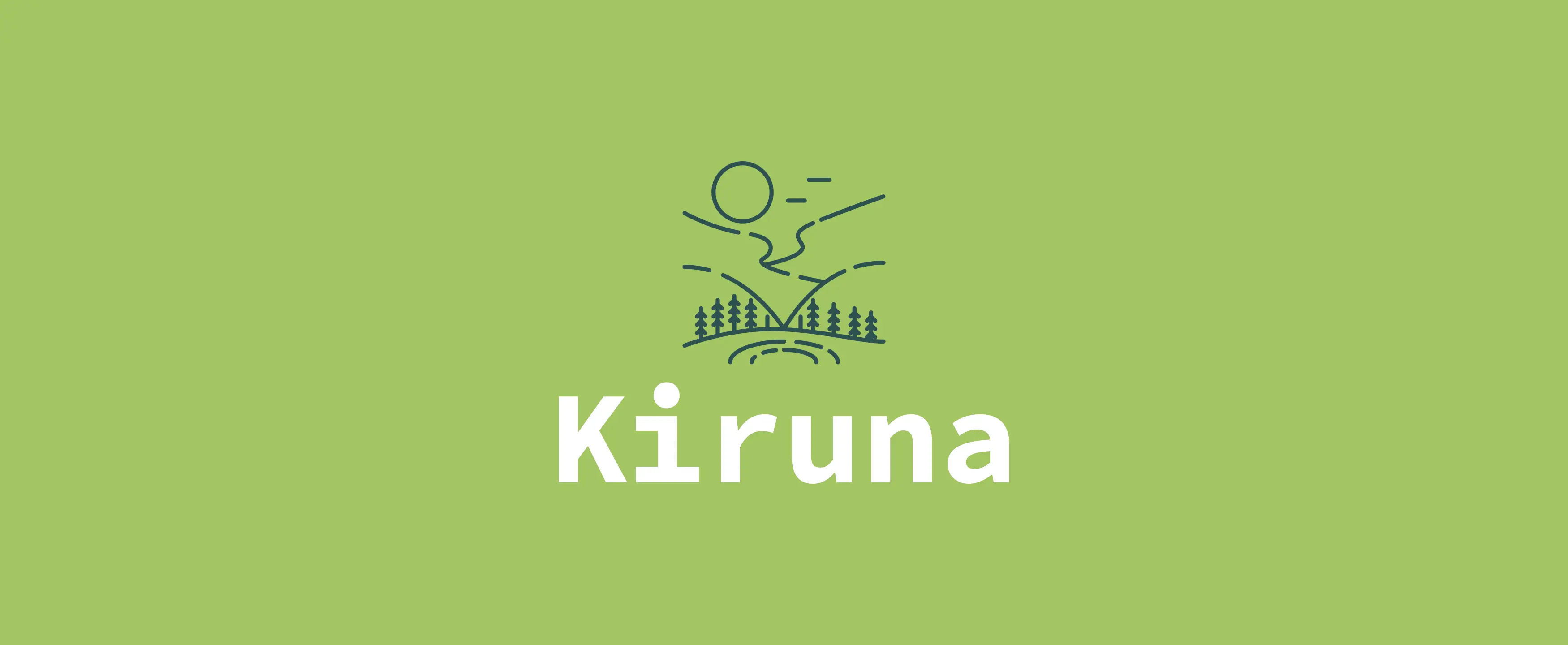 Kiruna logo banner