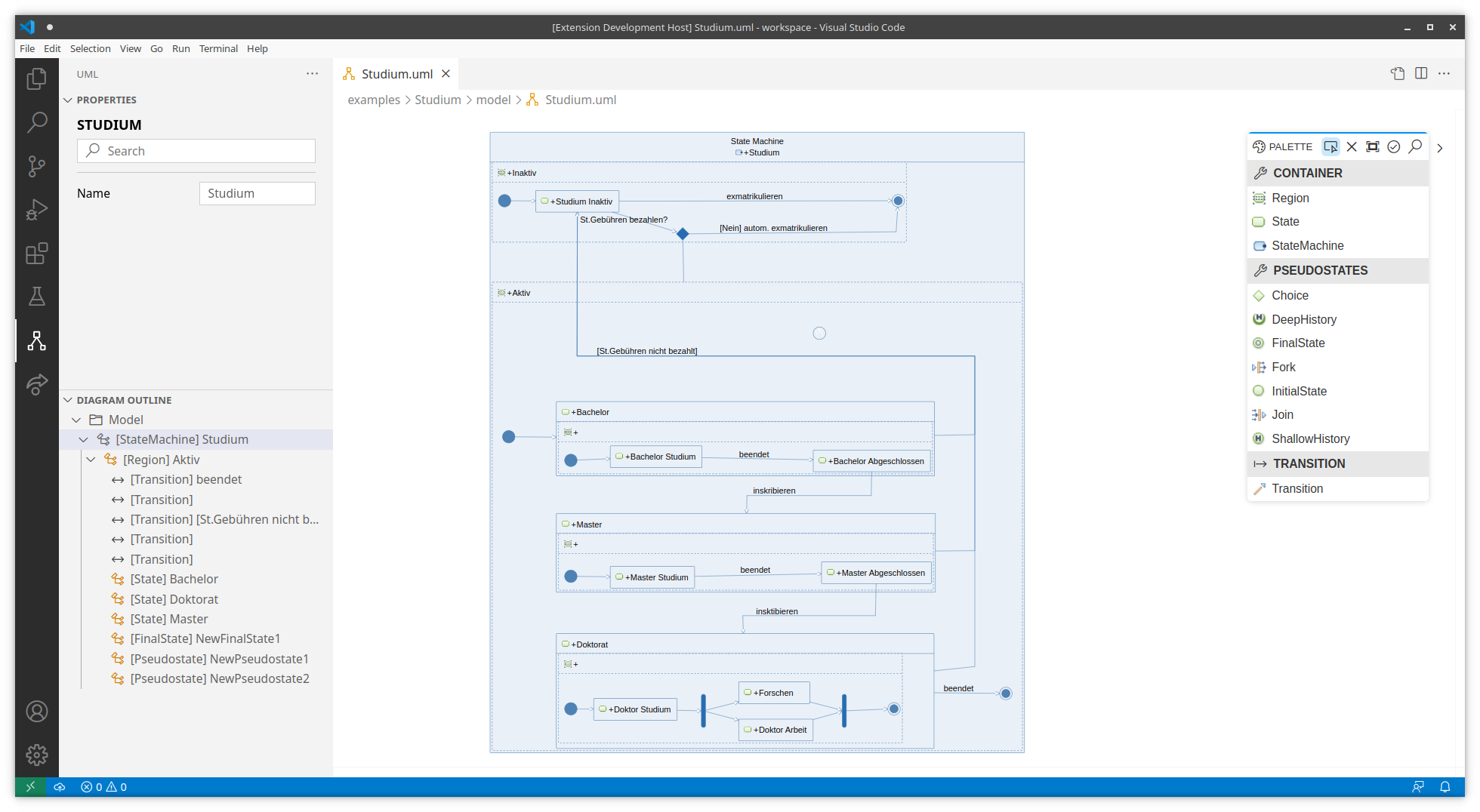 State Machine Diagram