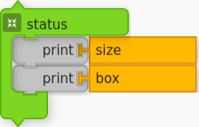 Music Blocks Status Block