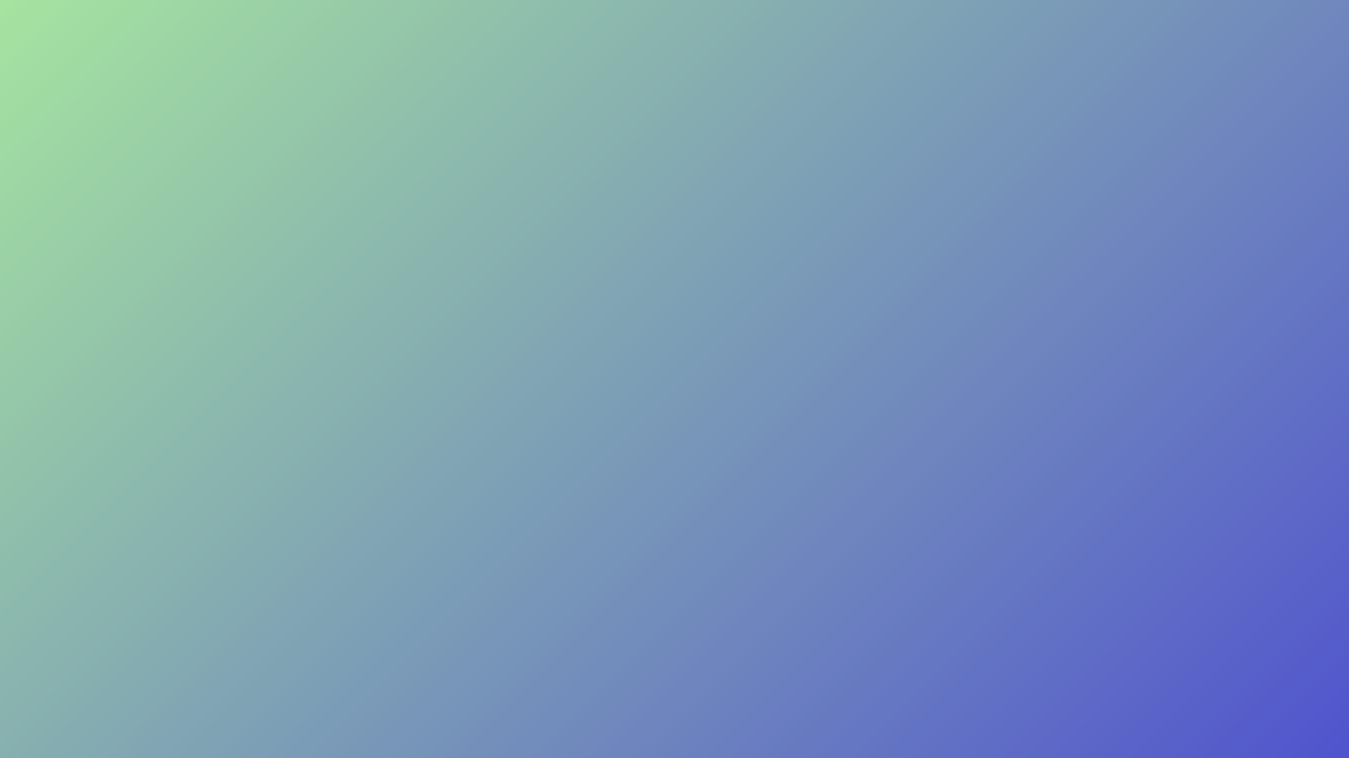 Two point gradient color image