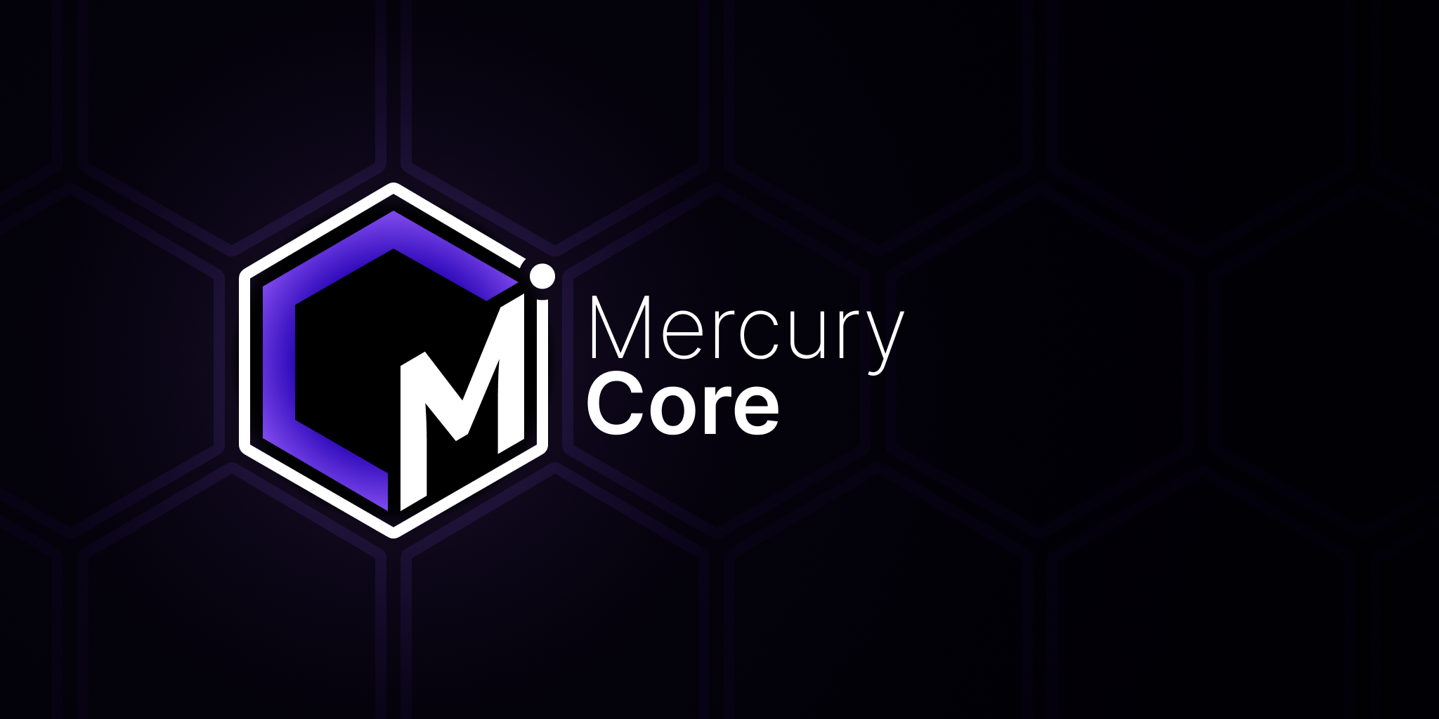 Mercury Core logo banner