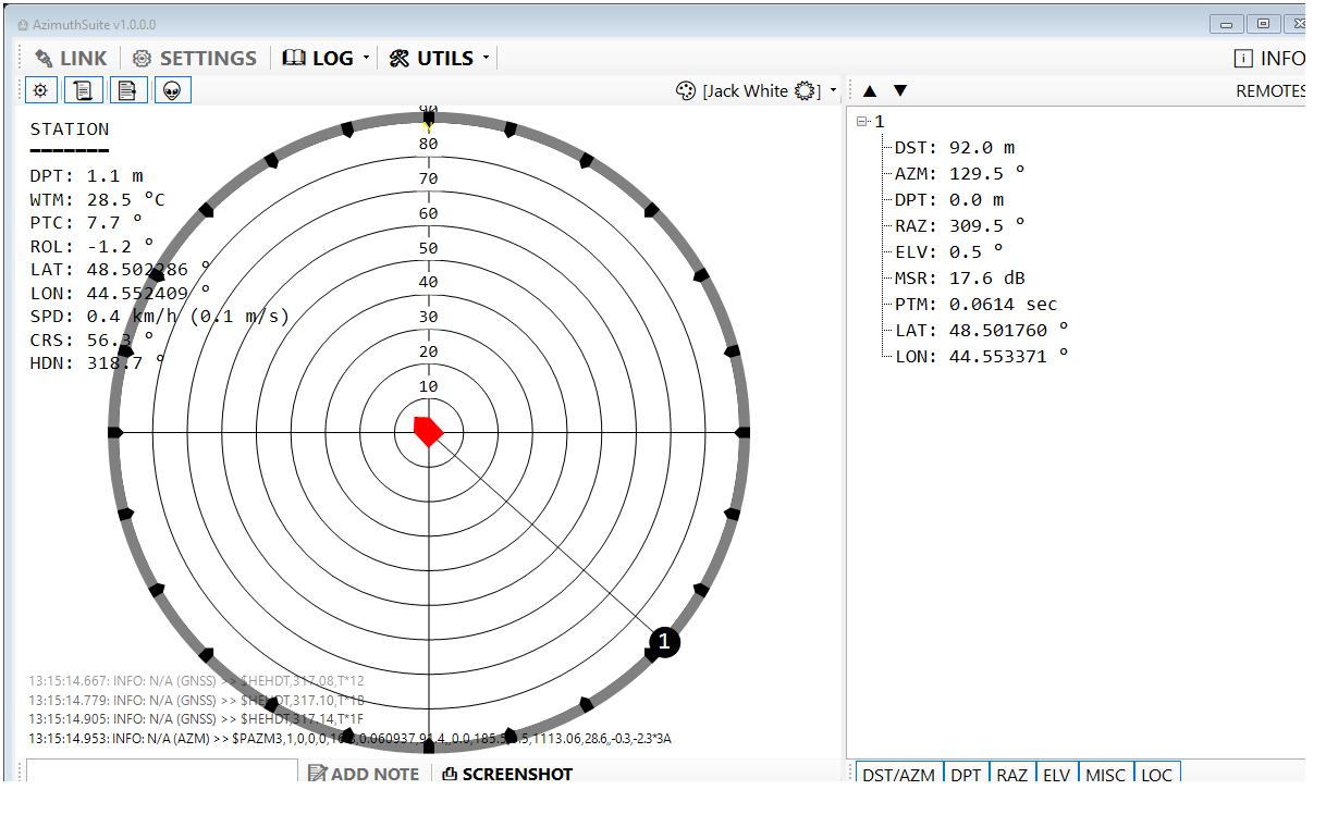 AzimuthSuite screenshot