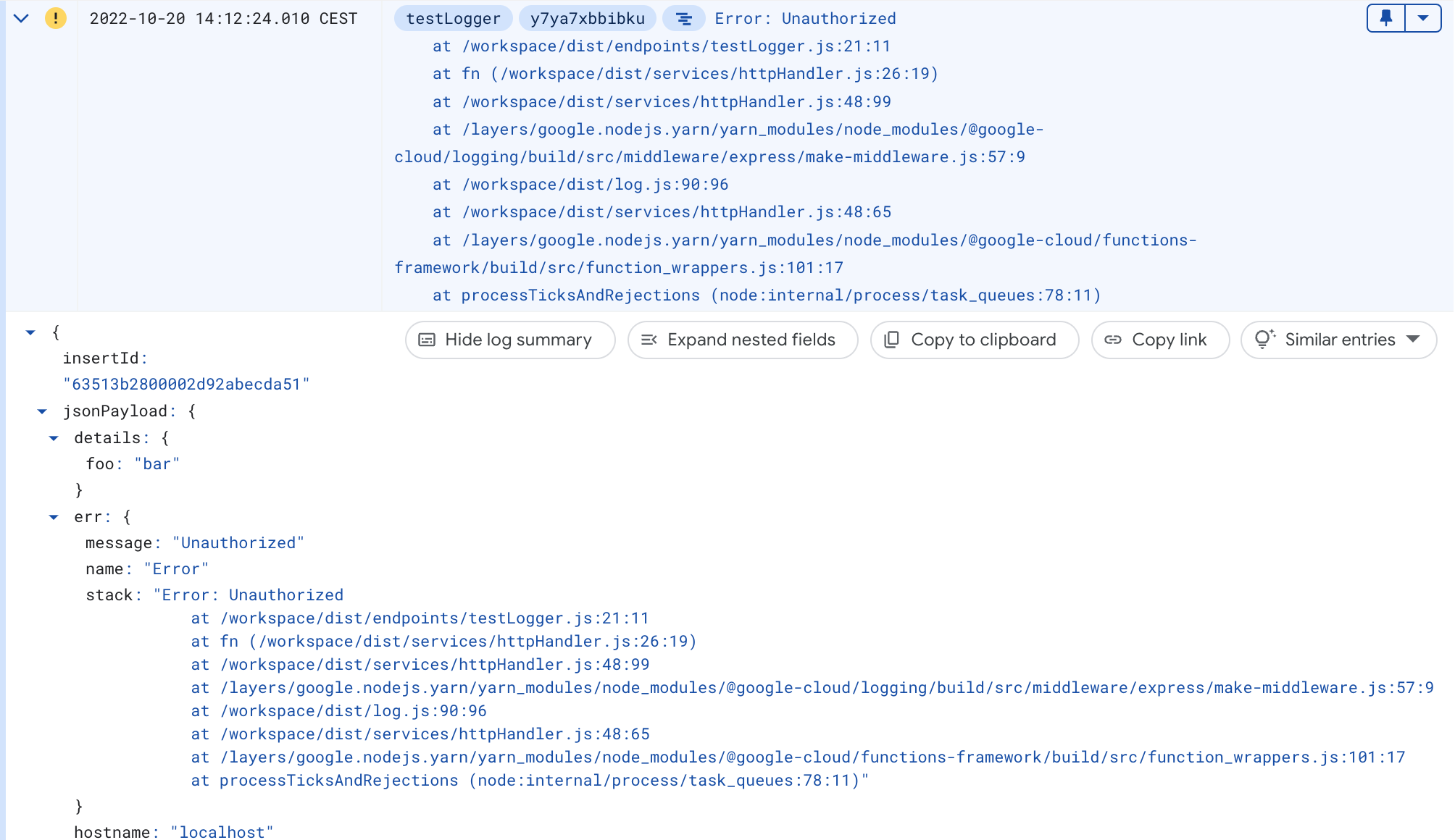 logs-gcf-warn-expanded