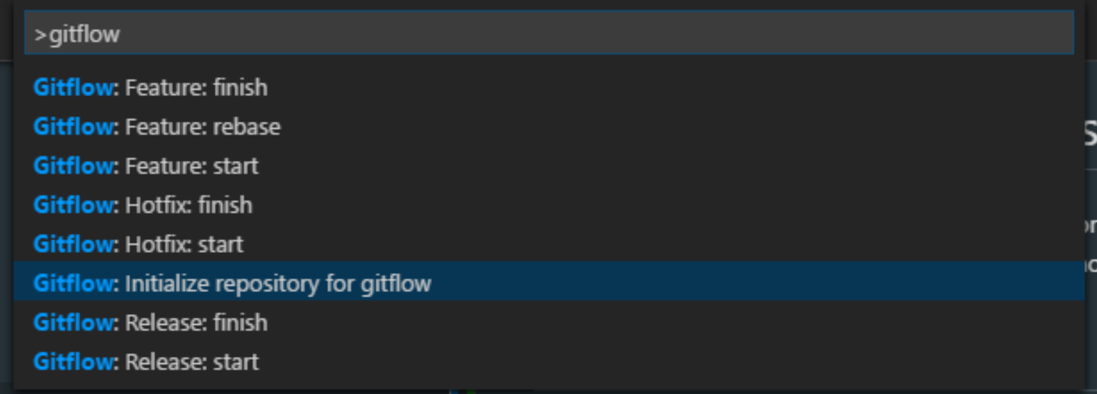 Initializing Git Flow