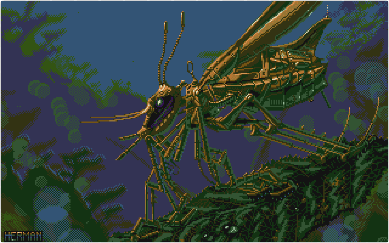 bzzzz (C) Psygnosis 1990