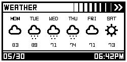 Screenshot of Weather