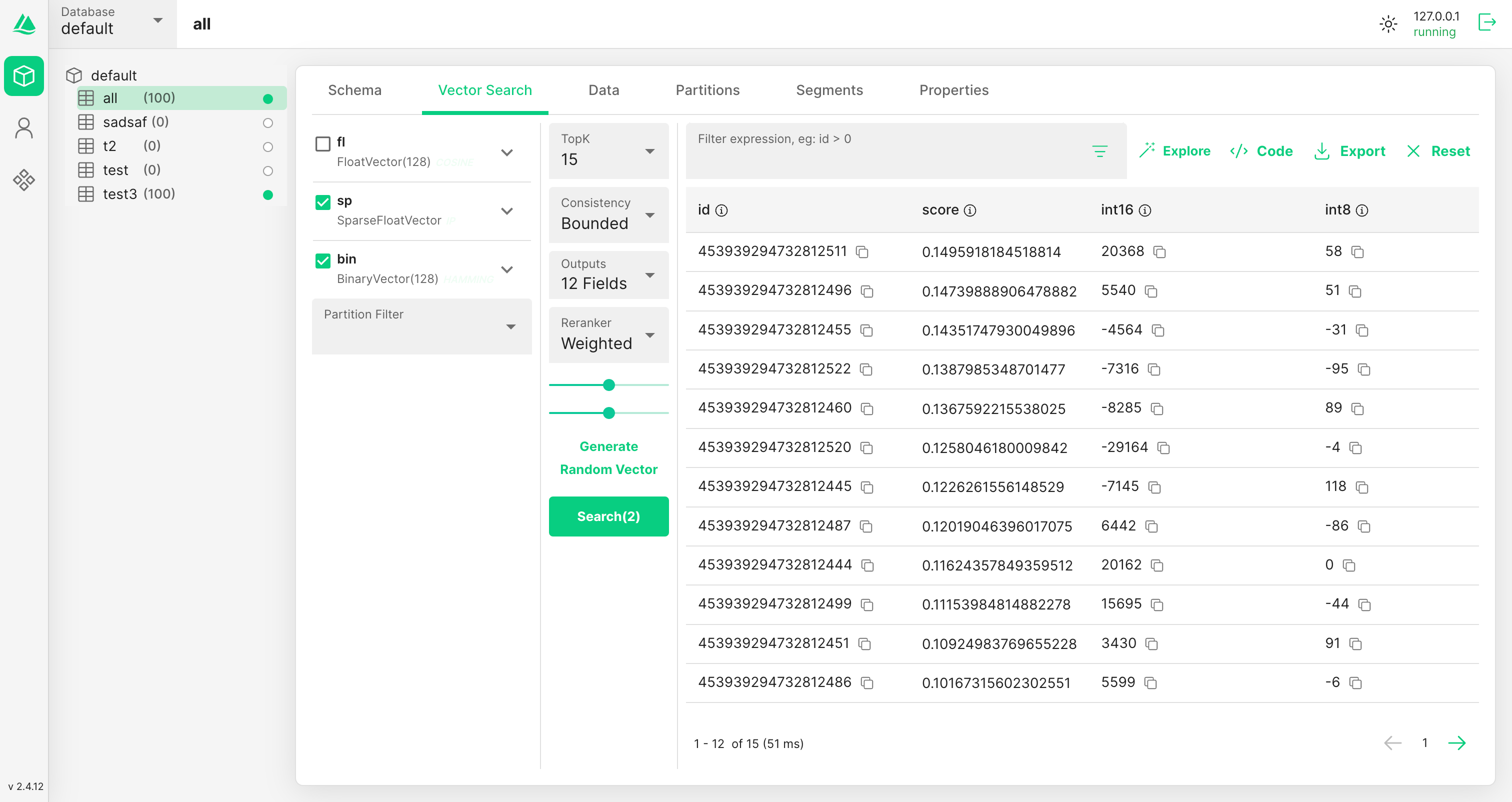 attu vector search