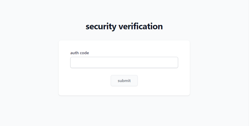 authentication