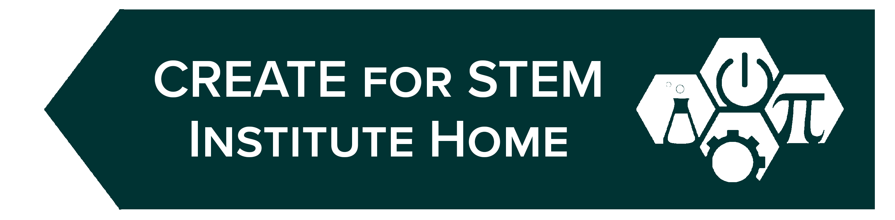 CREATE for STEM return to main site button