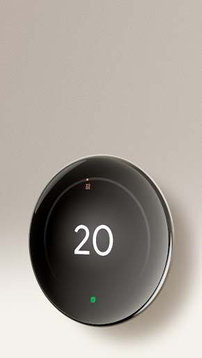 The Nest Learning Thermostat in Polished Silver.