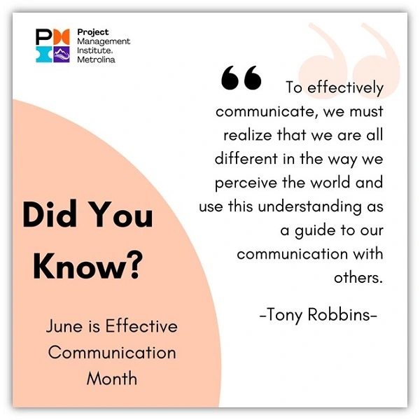 june newsletter ideas - example effective communications month creative