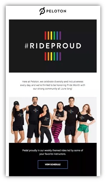 june newsletter ideas - pride month newsletter example