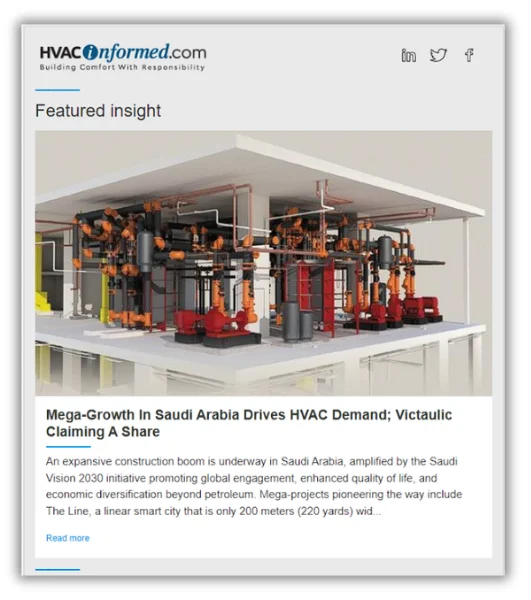 hvac marketing seasonal newsletter example