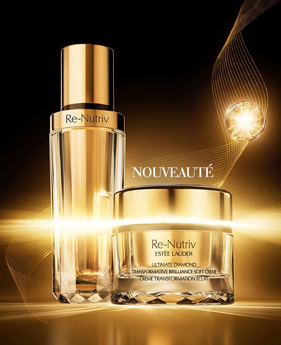 photo of estee lauder re-nutriv ultimate diamond products