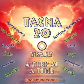 Sheila S. - GCANA - Our Real Value Lies In Being Ourselves- The Value Of The Past-The Tidewater Area of Narcotics Anonymous TACNA XX. Feb 29th -Mar 3rd , 2024 in Norfolk, VA