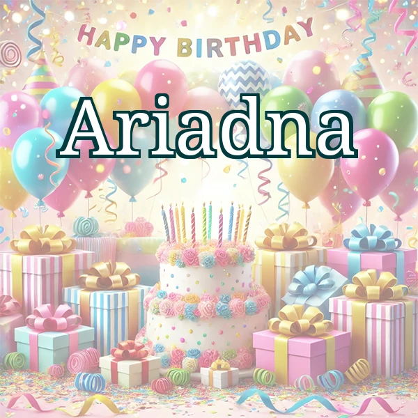 Happy Birthday Ariadna