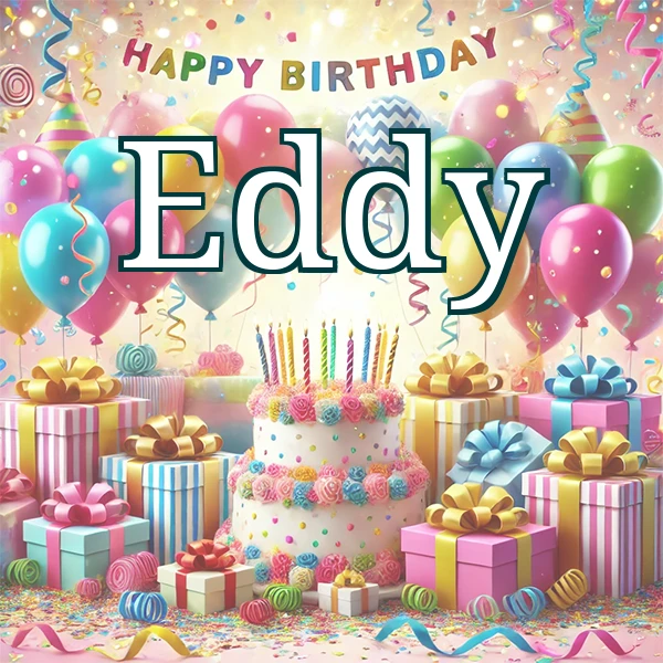 Happy Birthday Eddy