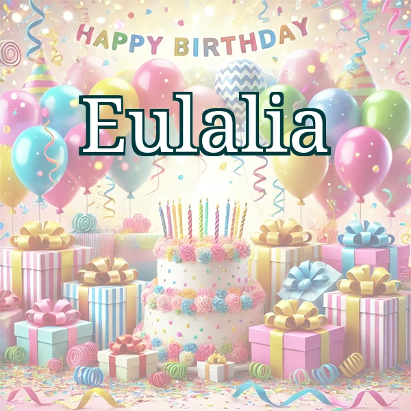 Happy Birthday Eulalia