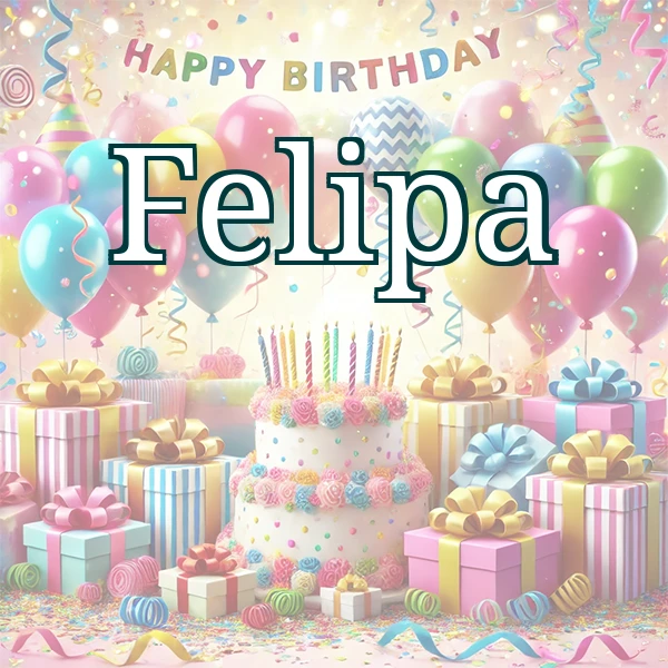 Happy Birthday Felipa