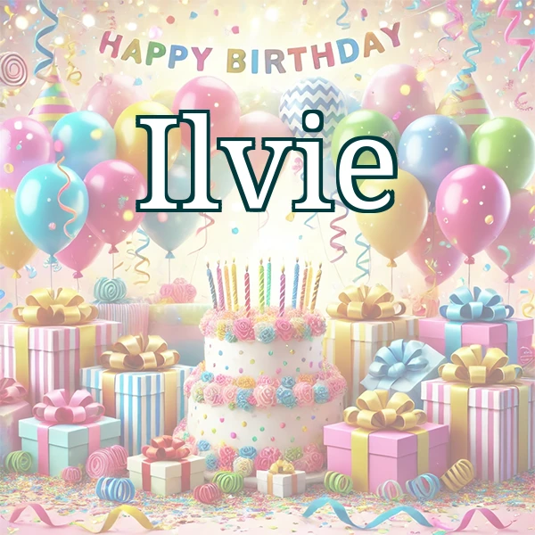 Happy Birthday Ilvie