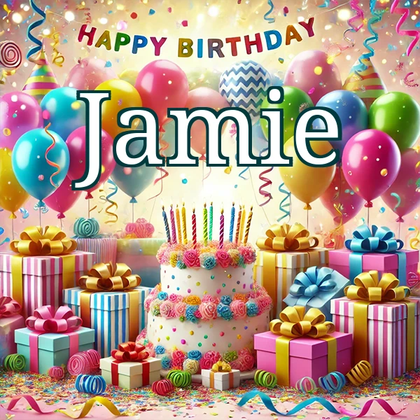 Happy Birthday Jamie