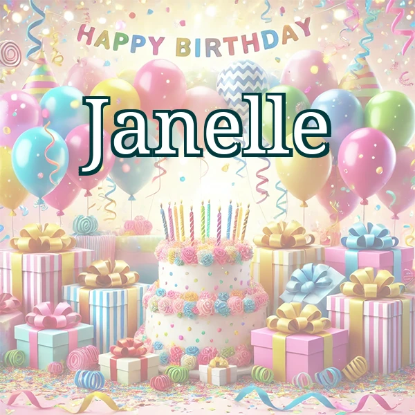 Happy Birthday Janelle