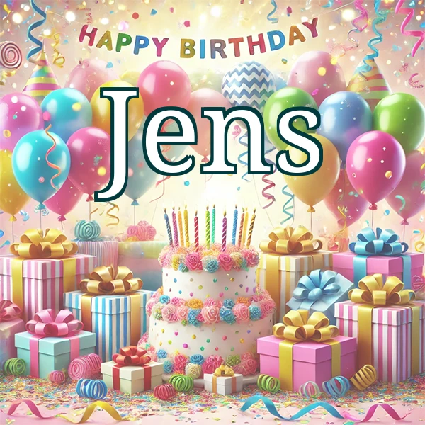 Happy Birthday Jens