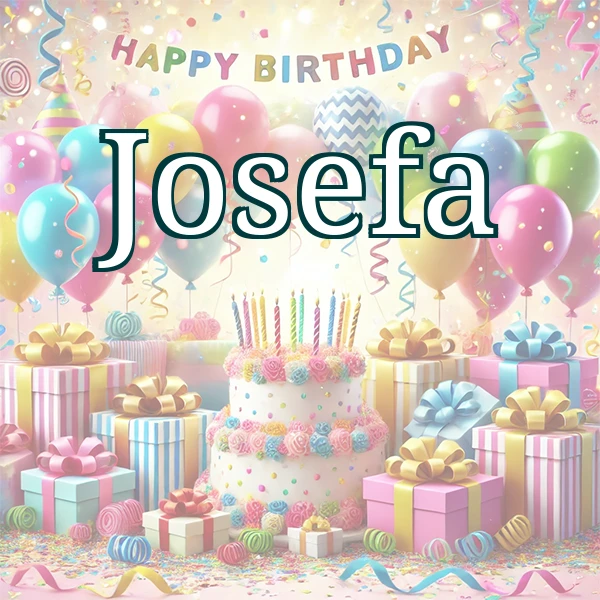 Happy Birthday Josefa