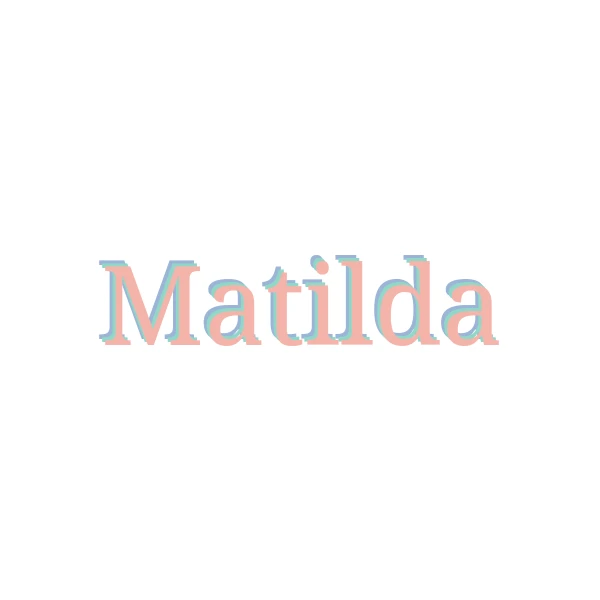 Font Matilda