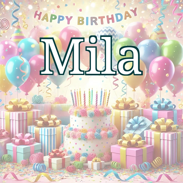 Happy Birthday Mila