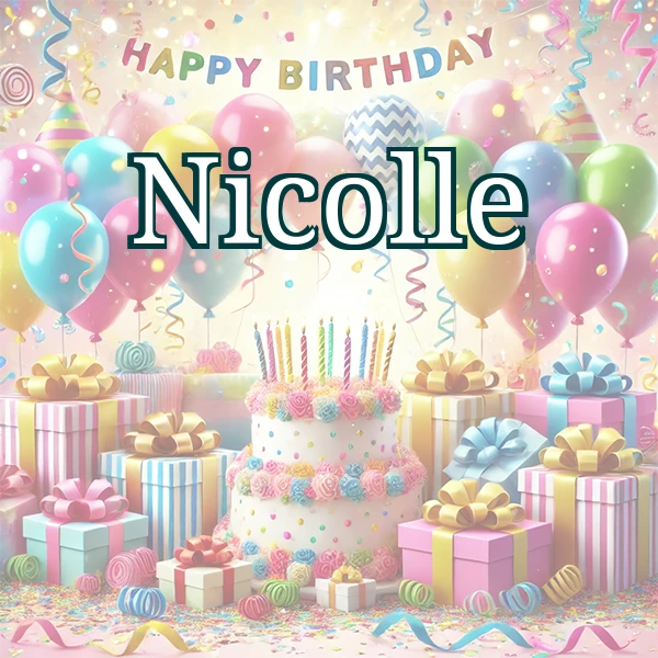 Happy Birthday Nicolle