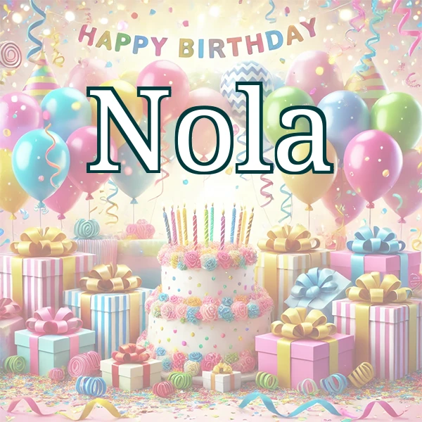 Happy Birthday Nola