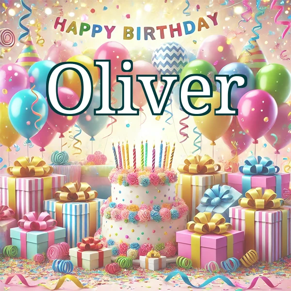 Happy Birthday Oliver