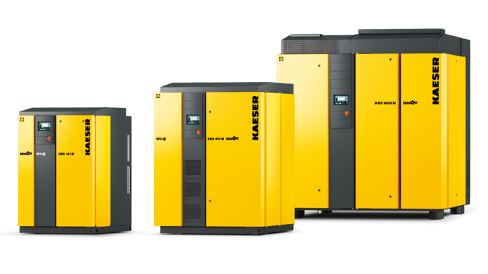 DBS, EBS and FBS series screw blowers from Kaeser Compressors