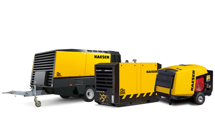 Portable compressors from KAESER