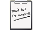 Draft text for comments