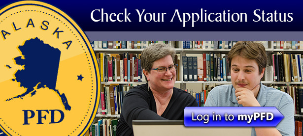 Check your application status by logging in to myPFD