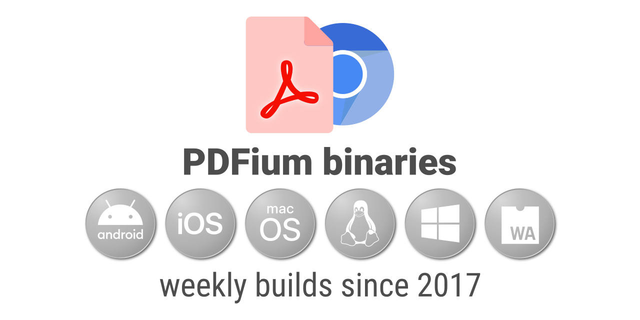 pdfium-binaries