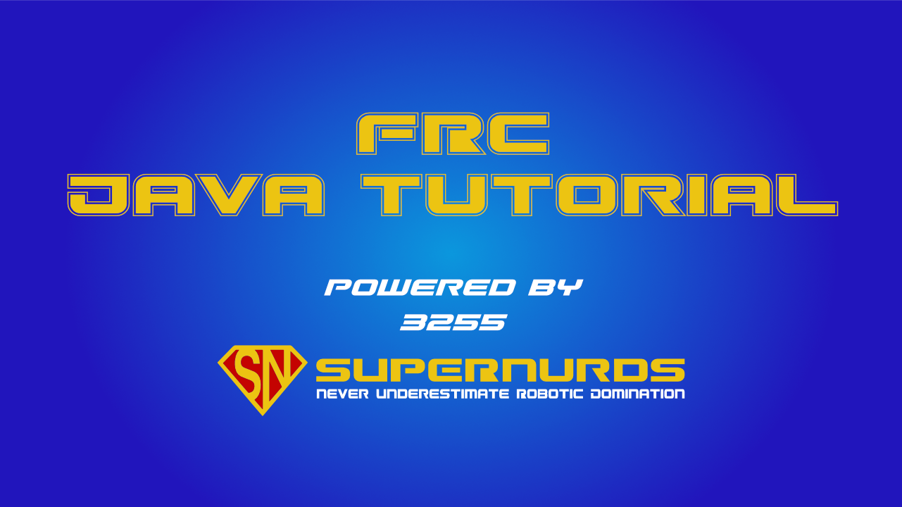 FRC-Java-Tutorial