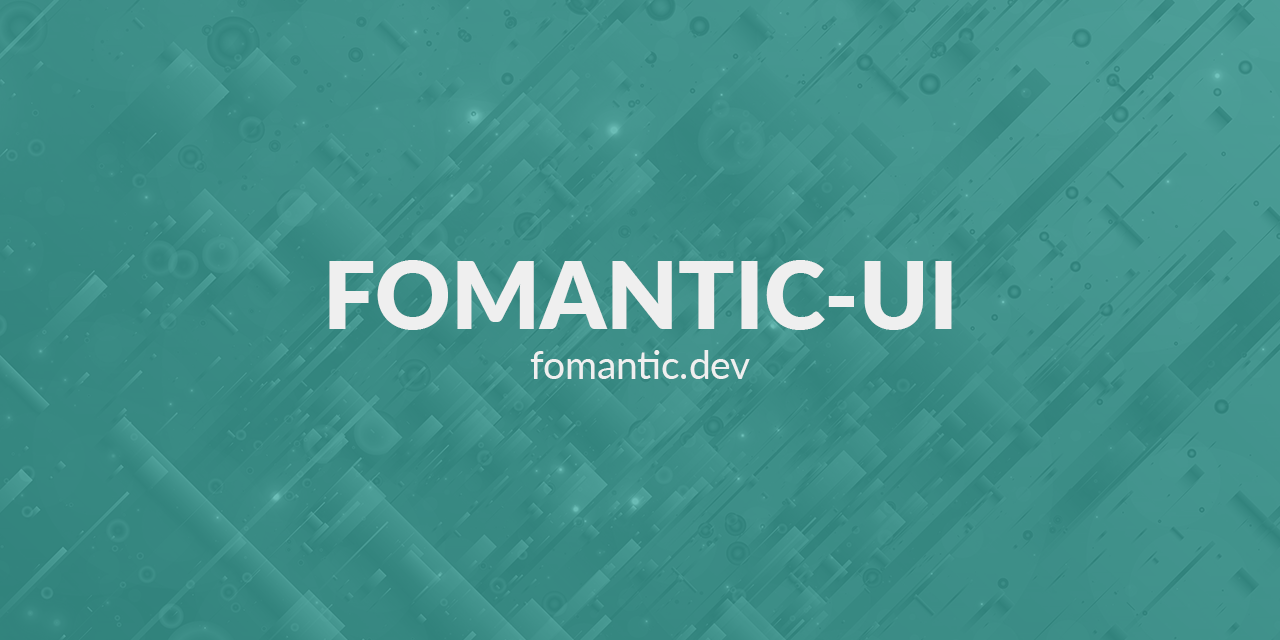 Fomantic-UI