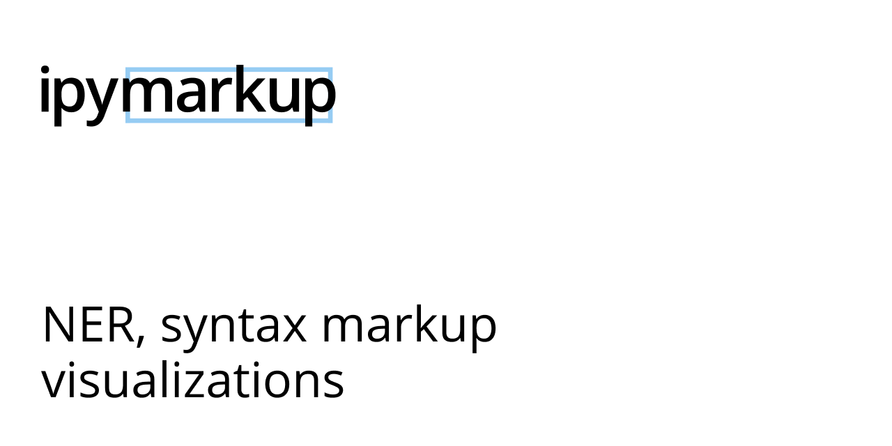 ipymarkup