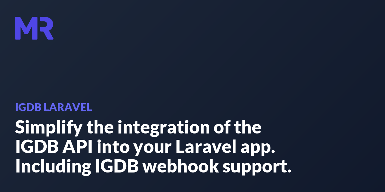 igdb-laravel