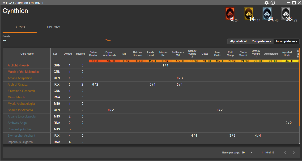 MTGA-Collection-Optimizer