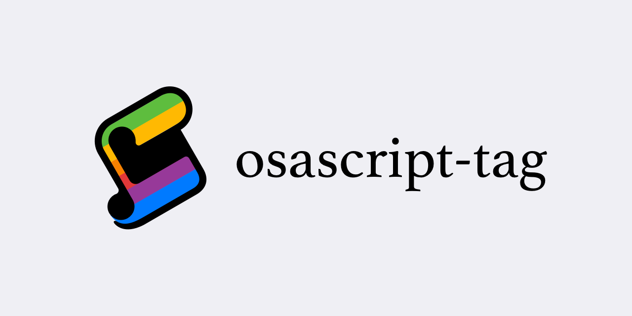 osascript-tag